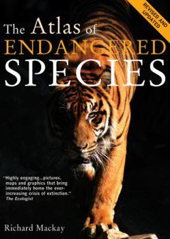 Paperback The Atlas of Endangered Species Book