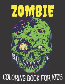 Paperback Zombie Coloring Book For Kids: Midnight Edition Zombie Coloring Pages for Kids, Boys, & Girls. Practice for Stress Relief & Relaxation Ages 3-6,4-8. Book