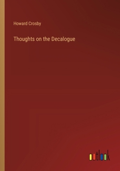 Paperback Thoughts on the Decalogue Book