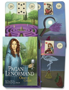 Misc. Supplies Pagan Lenormand Oracle Cards Book