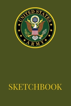 Paperback US Army Sketchbook Book