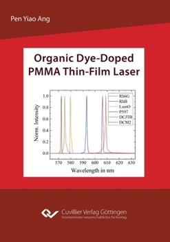 Paperback Organic Dye-Doped PMMA Thin-Film Laser Book