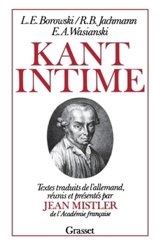 Paperback Kant intime [French] Book