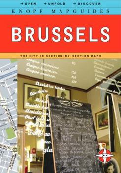 Paperback Knopf Mapguide: Brussels Book