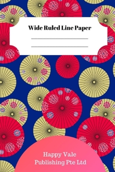 Paperback Cute Japan Theme Wide Ruled Line Paper Book