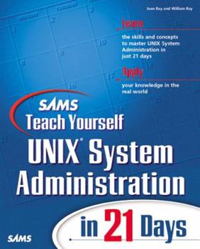 Paperback Sams Teach Yourself Unix System Administration in 21 Days Book