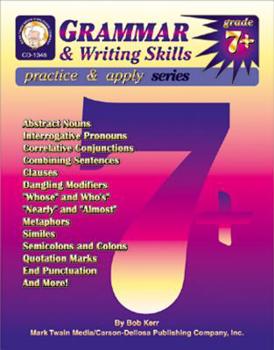 Paperback Grammar & Writing Skills, Grades 7 - 8 Book