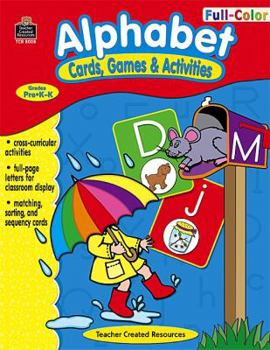Paperback Alphabet: Cards, Games & Activities, Grades Pre K - K Book