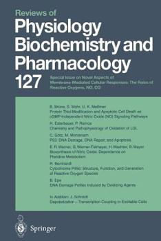 Paperback Reviews of Physiology, Biochemistry and Pharmacology: Volume: 127 Book