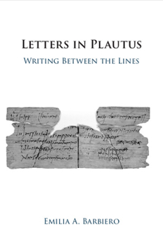 Paperback Letters in Plautus Book