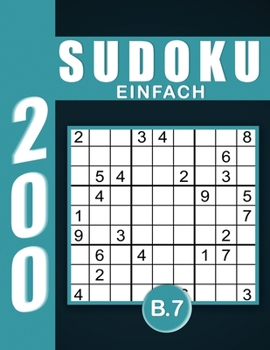 Paperback Sudoku Großdruck Einfach Band 7: Großdruck im DIN A4-Format, 200 Rätsel 9x9 Sudokus für Erwachsene Einfach mit Lösungen Ein tolles Geschenk für Erwach [German] Book