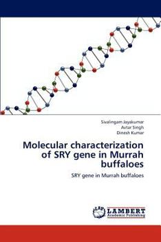 Paperback Molecular characterization of SRY gene in Murrah buffaloes Book