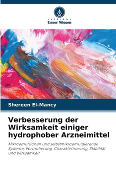 Paperback Verbesserung der Wirksamkeit einiger hydrophober Arzneimittel [German] Book