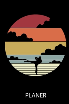 Paperback Planer: A5 TAGESPLANER Kickboxen - Kickbox Buch - Boxen - Kampfkunst Bücher - Kampfsport - Training - Trainingsbuch - Kickboxer - Sport - Kampfsportle [German] Book