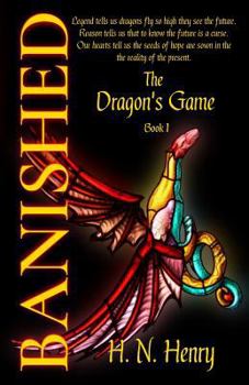 Paperback BANISHED The Dragon's Game Book I Book