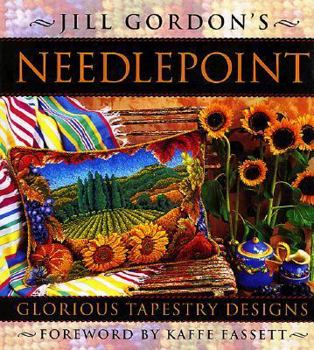 Hardcover Jill Gordon's Needlepoint: Glorious Tapestry Designs Book