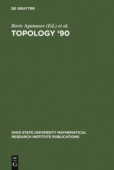 Hardcover Topology '90 Book