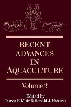 Paperback Recent Advances in Aquaculture: Volume 2 Book