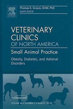 Hardcover Obesity, Diabetes, and Adrenal Disorders, an Issue of Veterinary Clinics: Small Animal Practice: Volume 40-2 Book