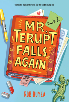 Paperback Mr. Terupt Falls Again Book