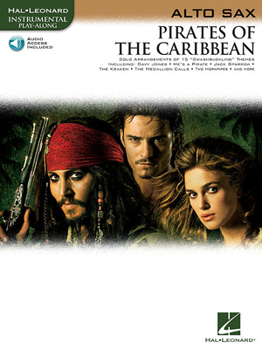 Paperback Pirates of the Caribbean for Alto Sax Book/Online Audio [With CD] Book