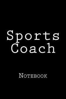 Sports Coach: Notebook