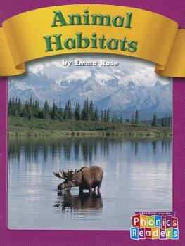 Paperback Animal Habitats Book