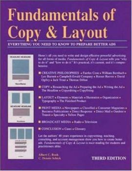 Paperback Fundamentals of Copy & Layout : Everything You Need to Know to Prepare Better Ads Book