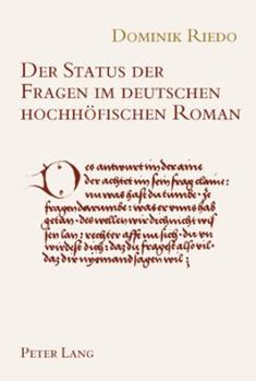 Paperback Der Status der Fragen im deutschen hochhoefischen Roman [German] Book