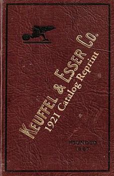 Paperback Keuffel & Esser Co. 1921 Catalog Reprint Book