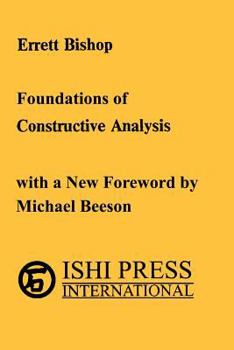 Paperback Foundations of Constructive Analysis Book