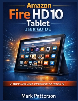 Paperback Amazon Fire HD 10 Tablet user guide Book