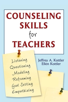 Paperback Counseling Skills for Teachers Book