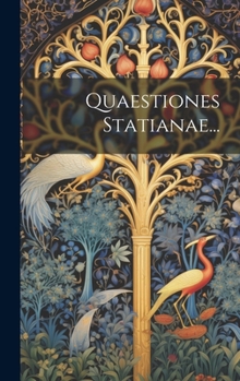 Hardcover Quaestiones Statianae... [Latin] Book