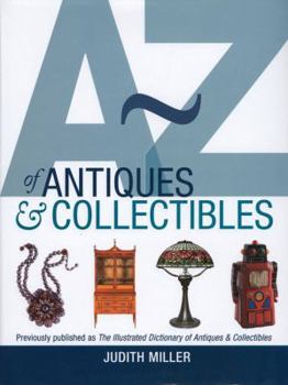 Hardcover A-Z of Antiques & Collectibles Book