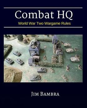 Paperback Combat HQ: World War Two Wargame Rules Book