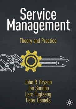 Paperback Service Management: Theory and Practice Book