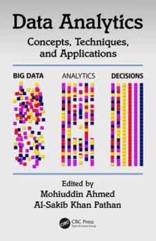 Hardcover Data Analytics: Concepts, Techniques, and Applications Book
