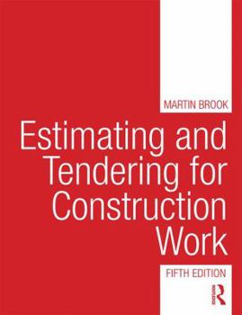 Paperback Estimating and Tendering for Construction Work Book