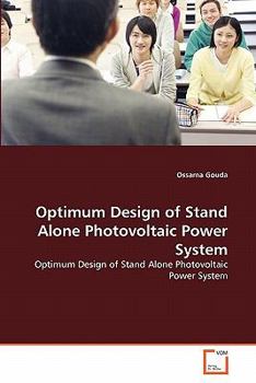 Paperback Optimum Design of Stand Alone Photovoltaic Power System Book