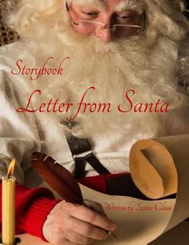 Paperback Christmas Storybook: Letter from Santa Book