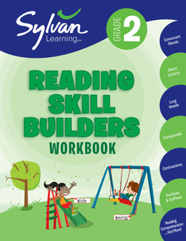 Paperback 2nd Grade Reading Skill Builders Workbook: Consonant Blends, Silent Letters, Long Vowels, Compounds, Contractions, Prefixes and Suffixes, Reading Comp Book