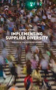 Hardcover Implementing Supplier Diversity: Driver of Entrepreneurship Book