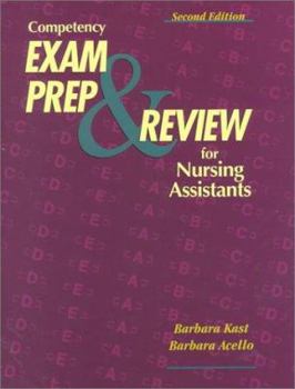 Paperback Competency Exam Preparation and Review for Nursing Assistant Book