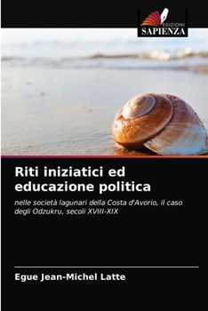 Paperback Riti iniziatici ed educazione politica [Italian] Book