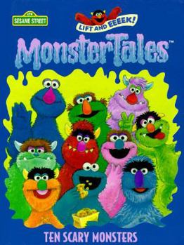 Hardcover Ten Scary Monsters Book