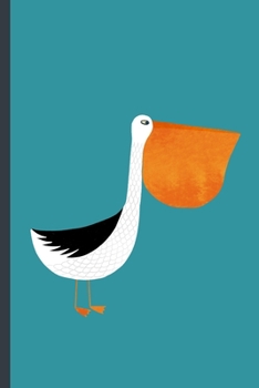 Notes: A Blank Squared Paper Journal with Pelican Cover Art