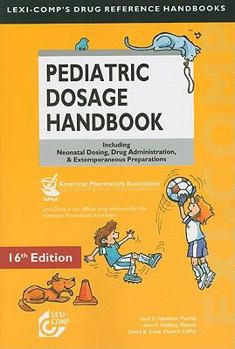 Paperback Pediatric Dosage Handbook Book