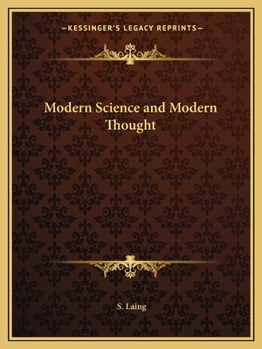 Paperback Modern Science and Modern Thought Book