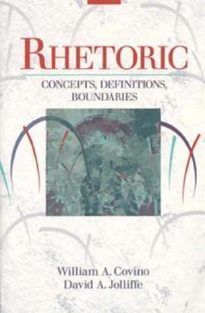 Paperback Rhetoric: Concepts, Definitions, Boundaries Book